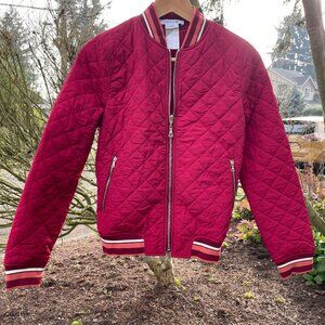 Size 38 Lacoste Quilted Bomber Jacket
